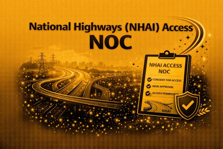 National Highways NHAI Access NOC