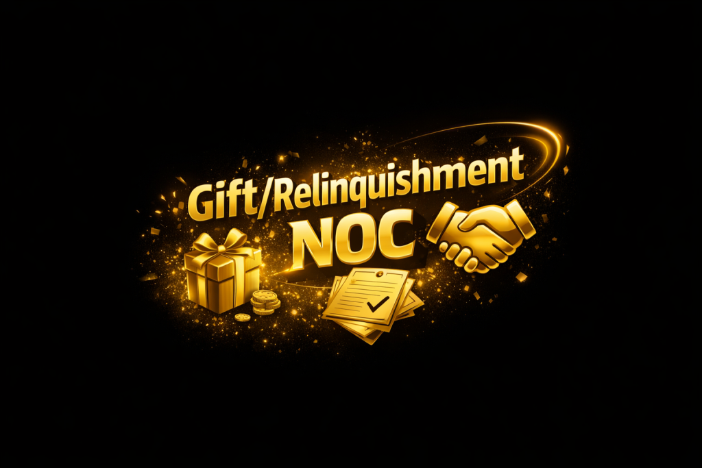 Gift/Relinquishment NOC