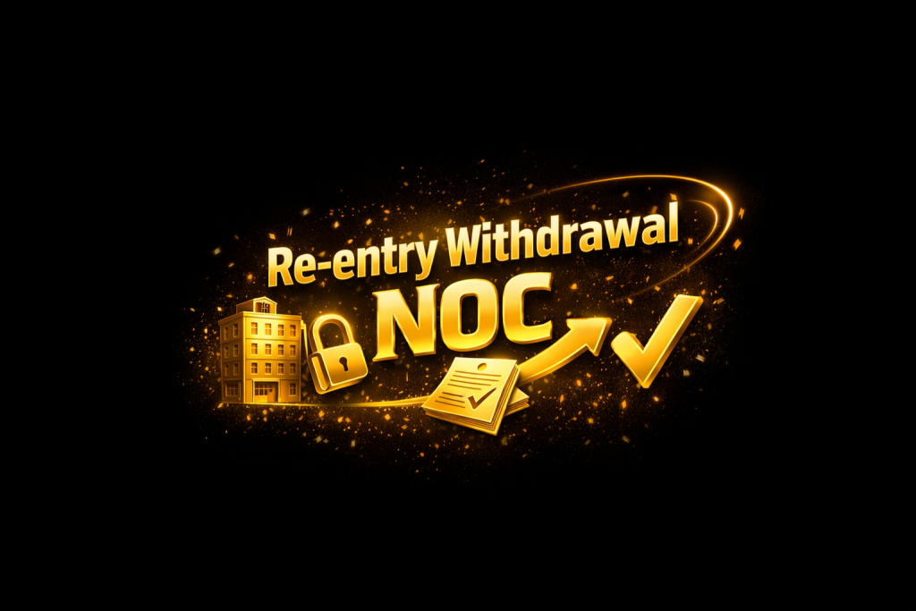 Re-entry Withdrawal NOC